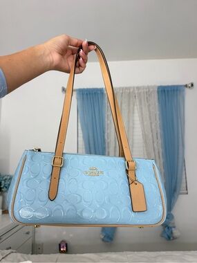 Coach | Bags | Authentic Coach F525 Signature Satin Carly | Poshmark